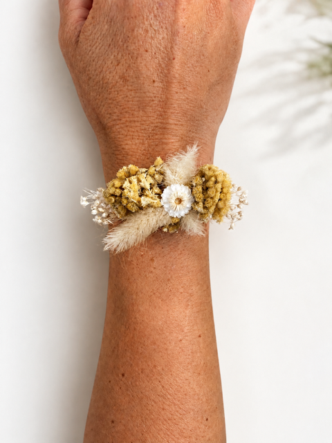 Bracelet Ruban "Elisabeth" - Immortelle de Corse