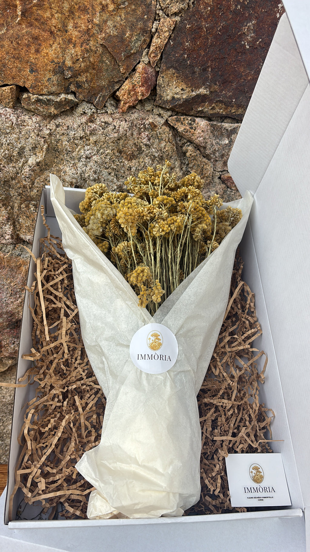 Le Coffret IMMÒRIA - Prêt à Offrir - Immortelle de Corse
